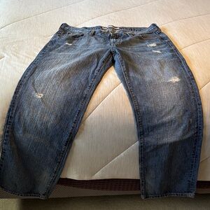 Old Navy Women's Blue Flare Jeans